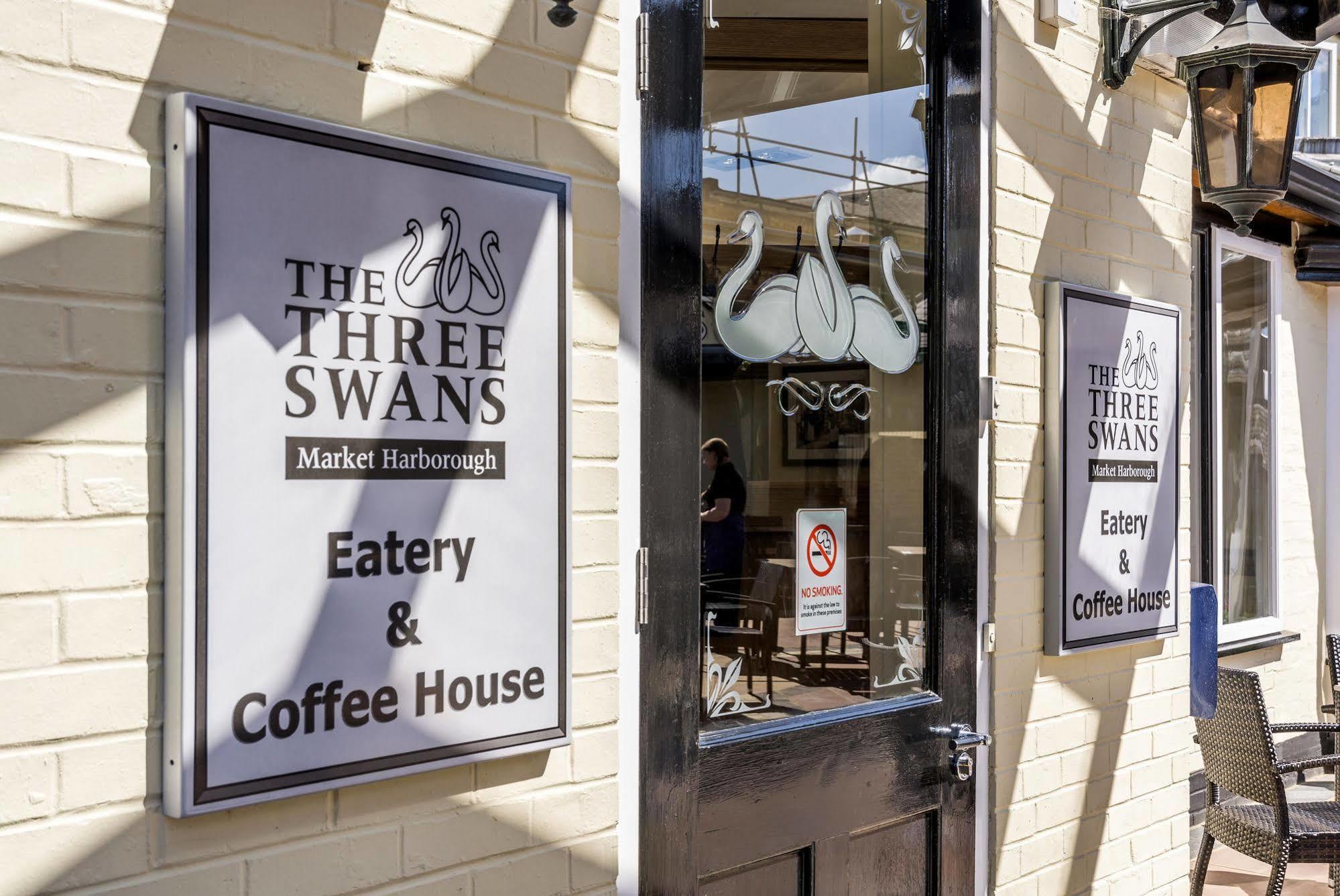 The Three Swans Hotel, Market Harborough, Leicestershire Kültér fotó